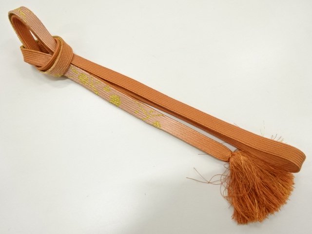 JAPANESE KIMONO / HANDTIED OBIJIME CORD